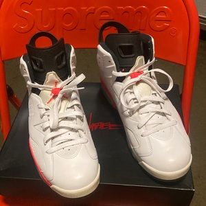 Air Jordan 6 white Infared
